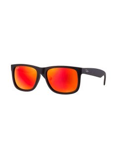 Ray Ban Rb4165 622/6q Justin Rojo Espejo Negro Original
