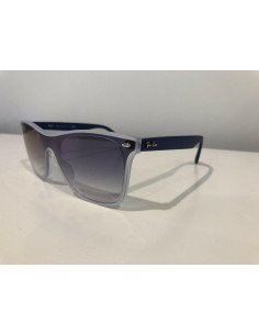 Ray Ban Rb4440n 6356/x0 Wayfarer Blaze Azul Gradiente Gris