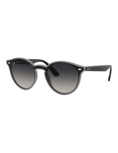 Ray Ban Rb4380n 64158g Round Blaze Gris Degradado Negro Icon