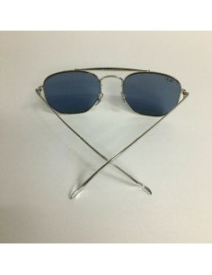 Ray Ban Rb3648 003/56 The Marshall Plata espejo Gris