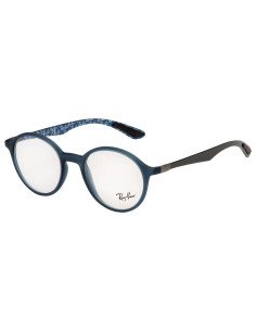 Ray Ban RB8904 5262 Round Metal Azul Negro Fibra de carbono