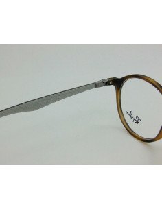 Ray Ban Rb8904 5200 Round Metal Carey Gris Fibra de carbono