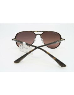 Ray Ban Rb4320-CH 710/6B Aviator Chromance Carey Cafe Espejo