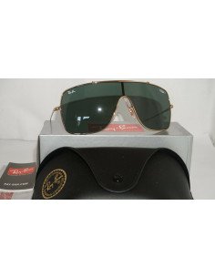 Ray Ban Rb3697 905071 Wings II Negro G15 Dorado Original